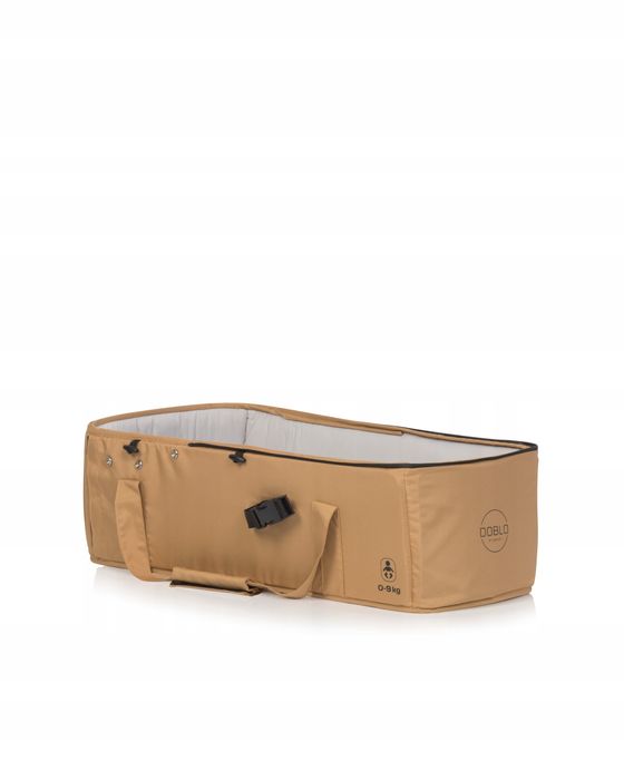 Lekka Miękka Gondola Wkład Niemowlęcy Do Wózka EuroCart Doblo Camel