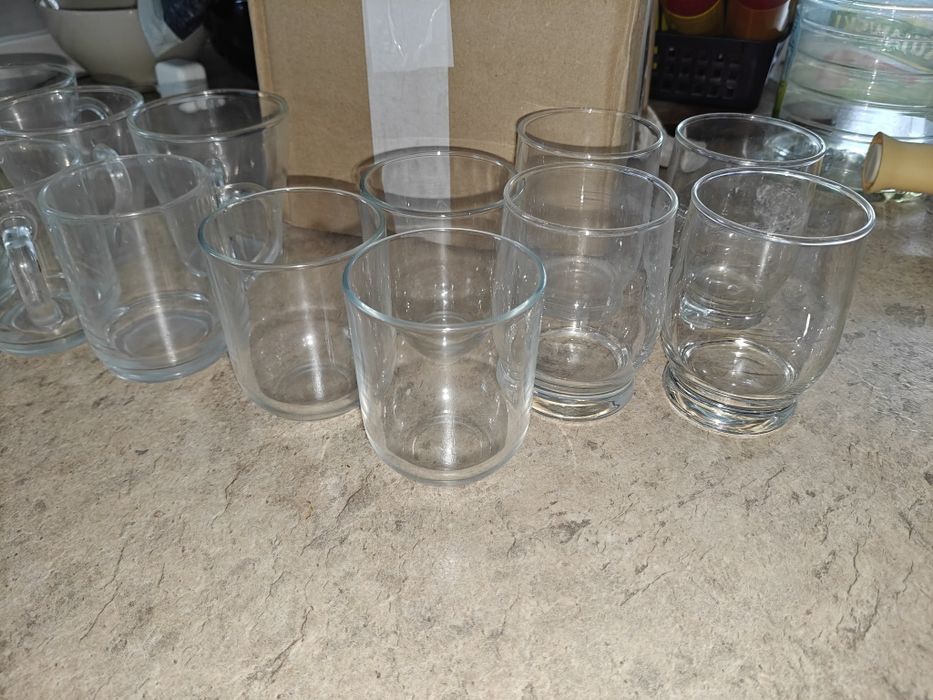 Sprzedam szklanki i kubki