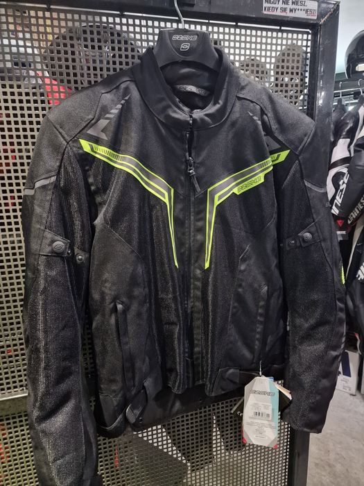 Kurtka OZONE FLOW Black/Fluo Yellow 'M !Sklep! !Promocja!