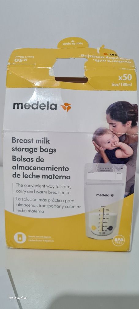 Sacos Medela para congelar leite