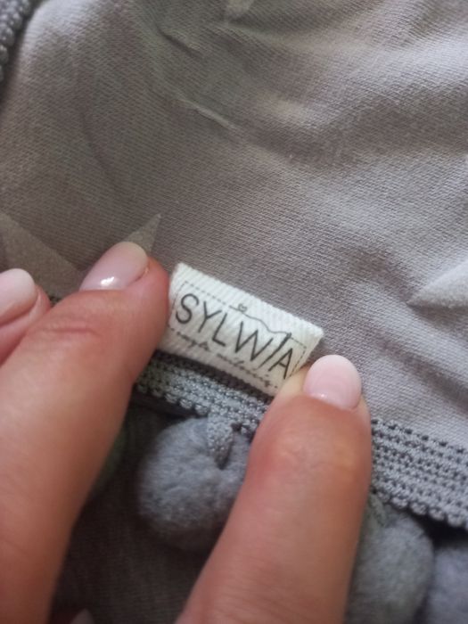 Koc z dzianiny dresowej