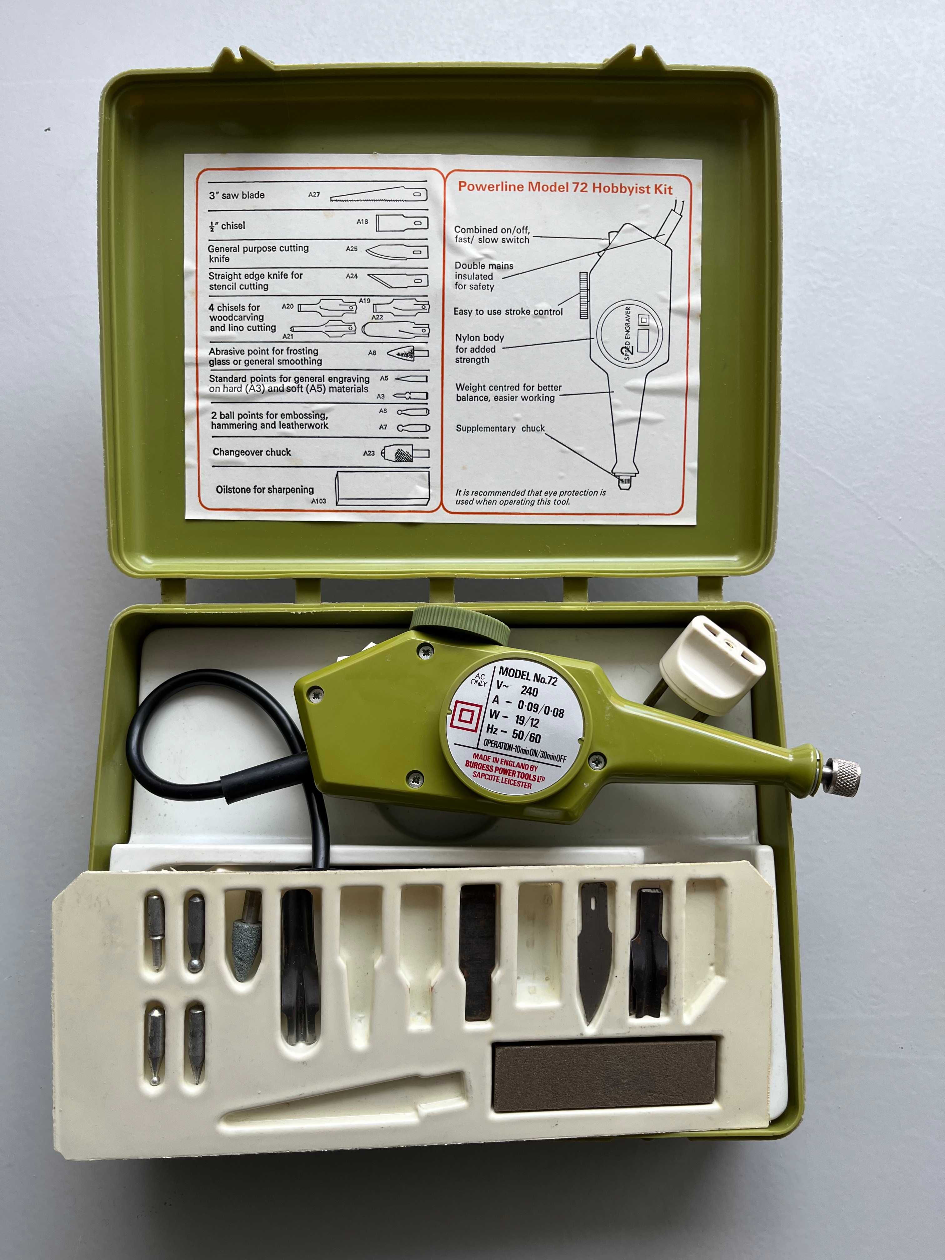 Vintage Burgess Powerline Model 72