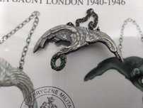 Odznaka pilota  GAUNT LONDON 1940 - 1946