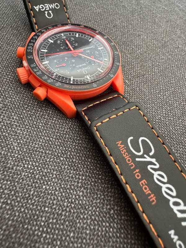 Omega x Swatch Lava SO33O100 Gwarancja Najniższej Ceny