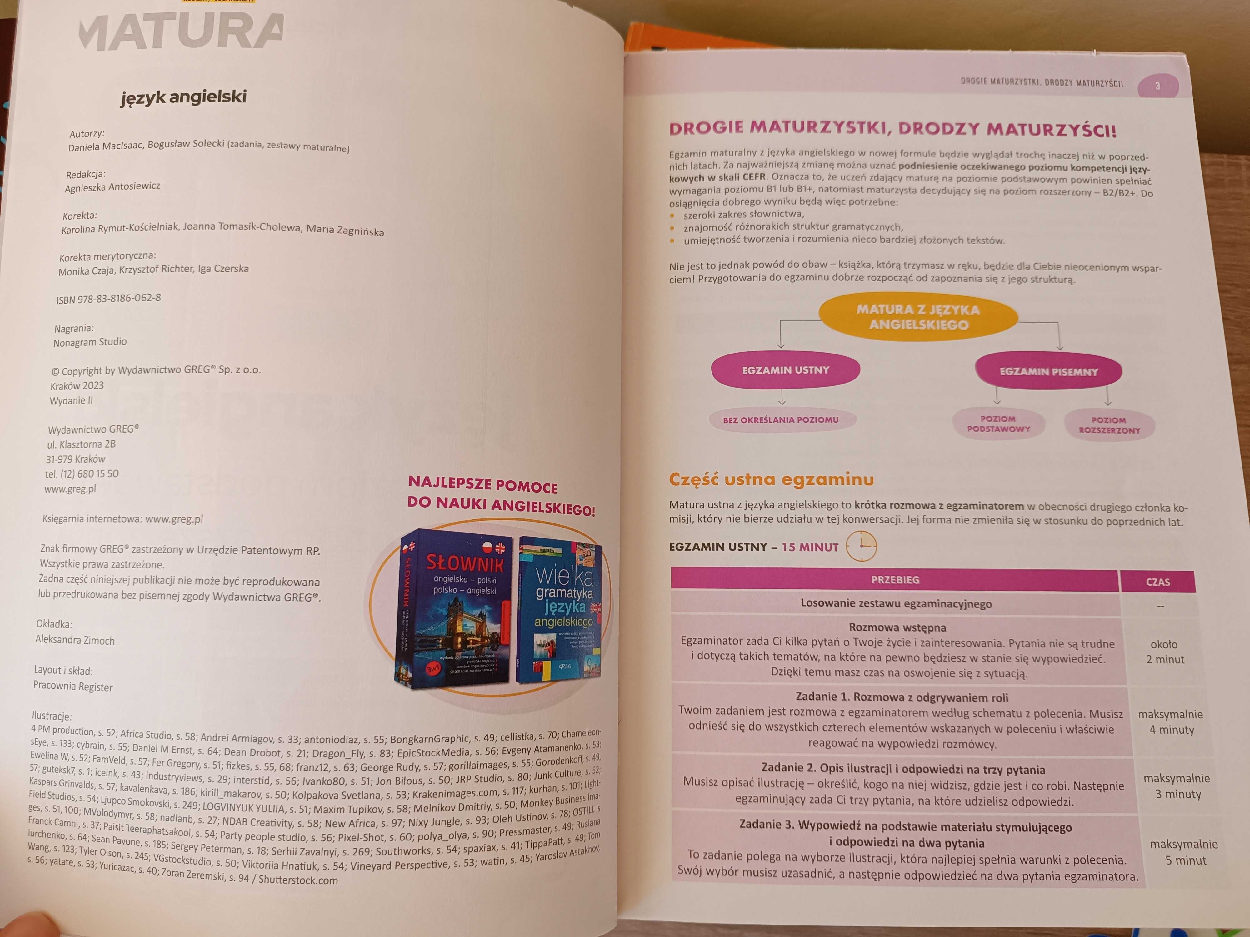 Matura J.angielski - poziom podstawowy i rozszerzony
