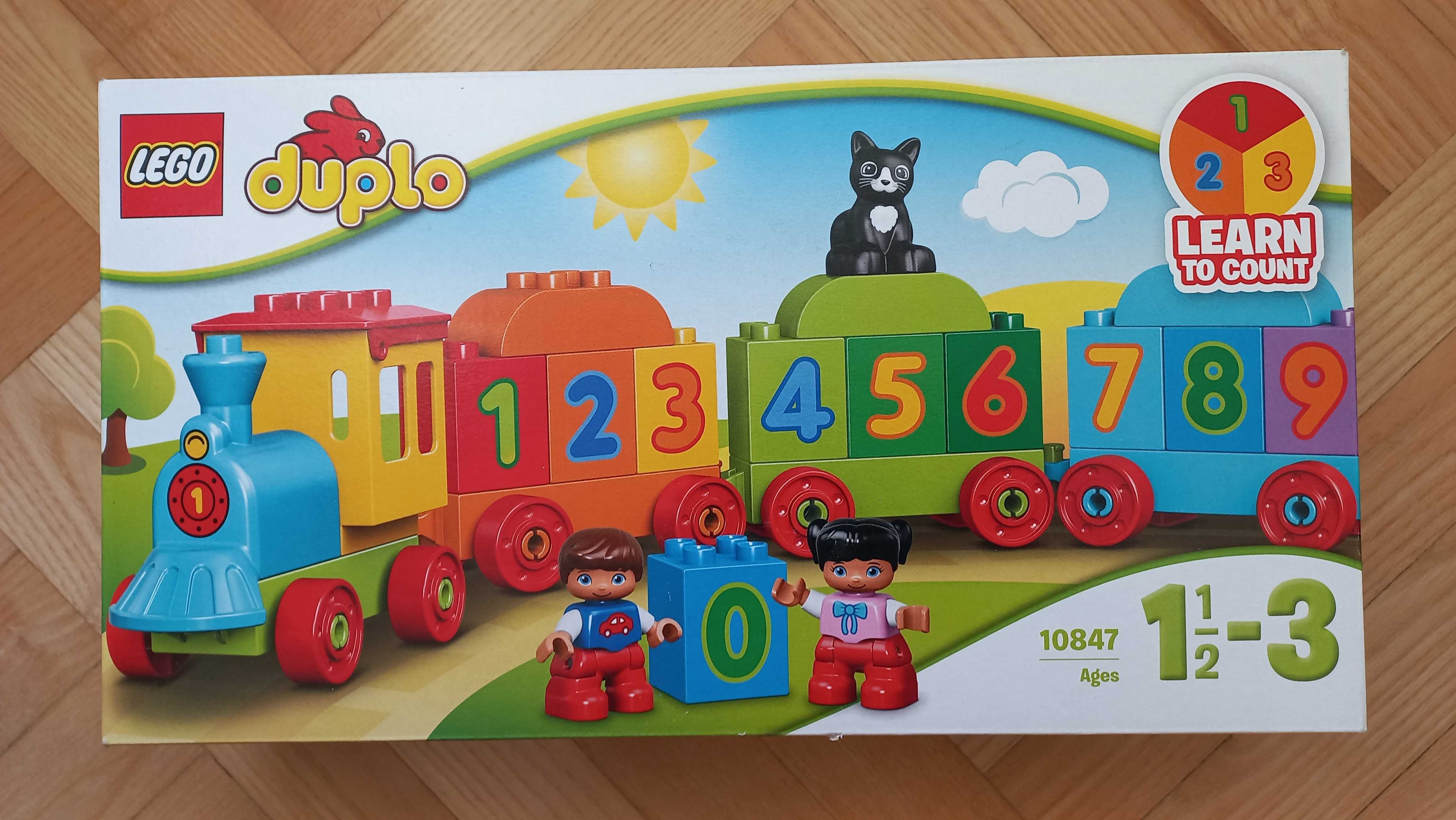 Lego Duplo 10847 NOWE pociąg z cyferkami