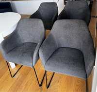 Krzesła Tossberg Ikea szare 4 szt