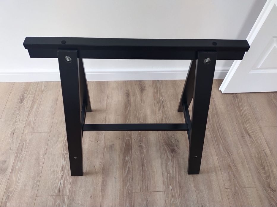 Kozioł koziołek czarny Ikea drewniany Oddvald