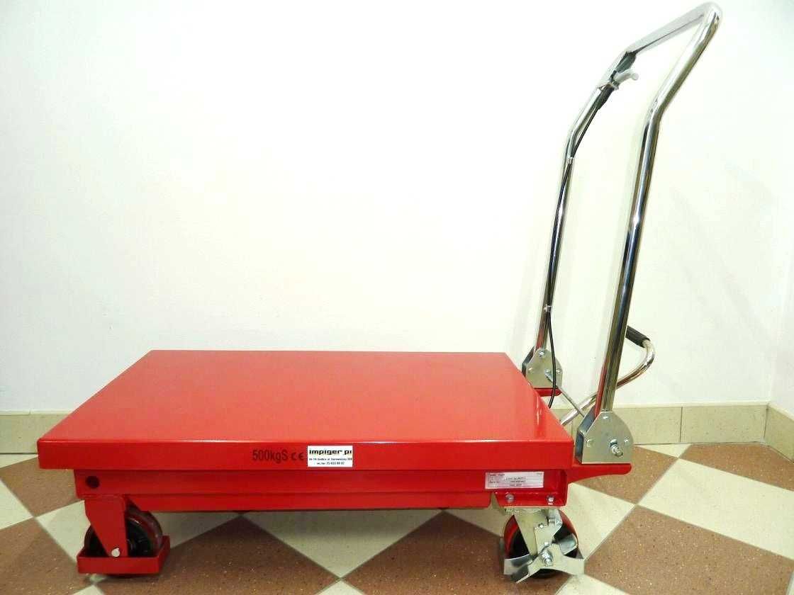 Wózek nożycowy TF50 podnośnikowy platformowy 500kg
