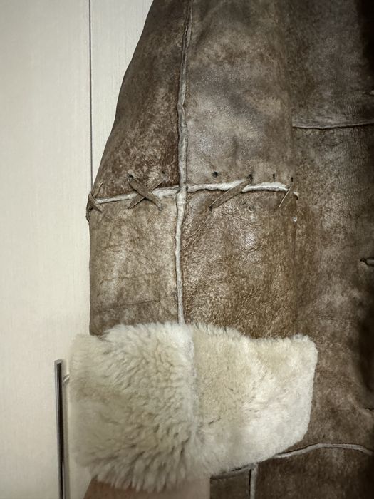 Дубленка з натурального хутра розмір 42