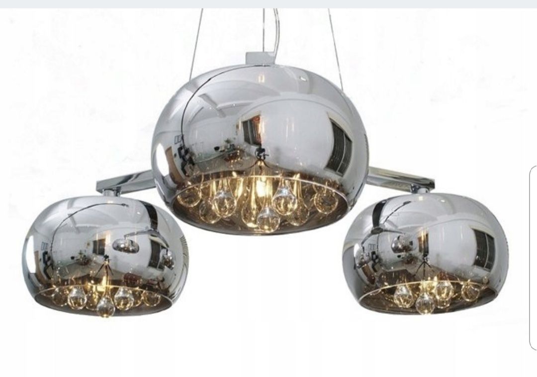 Crystal- Lampa Zuma line 3-ramienna