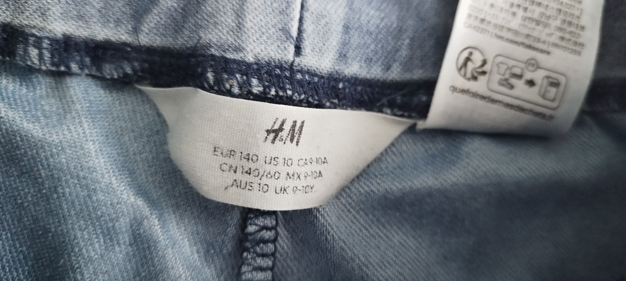 Spodnie szerokie h&m