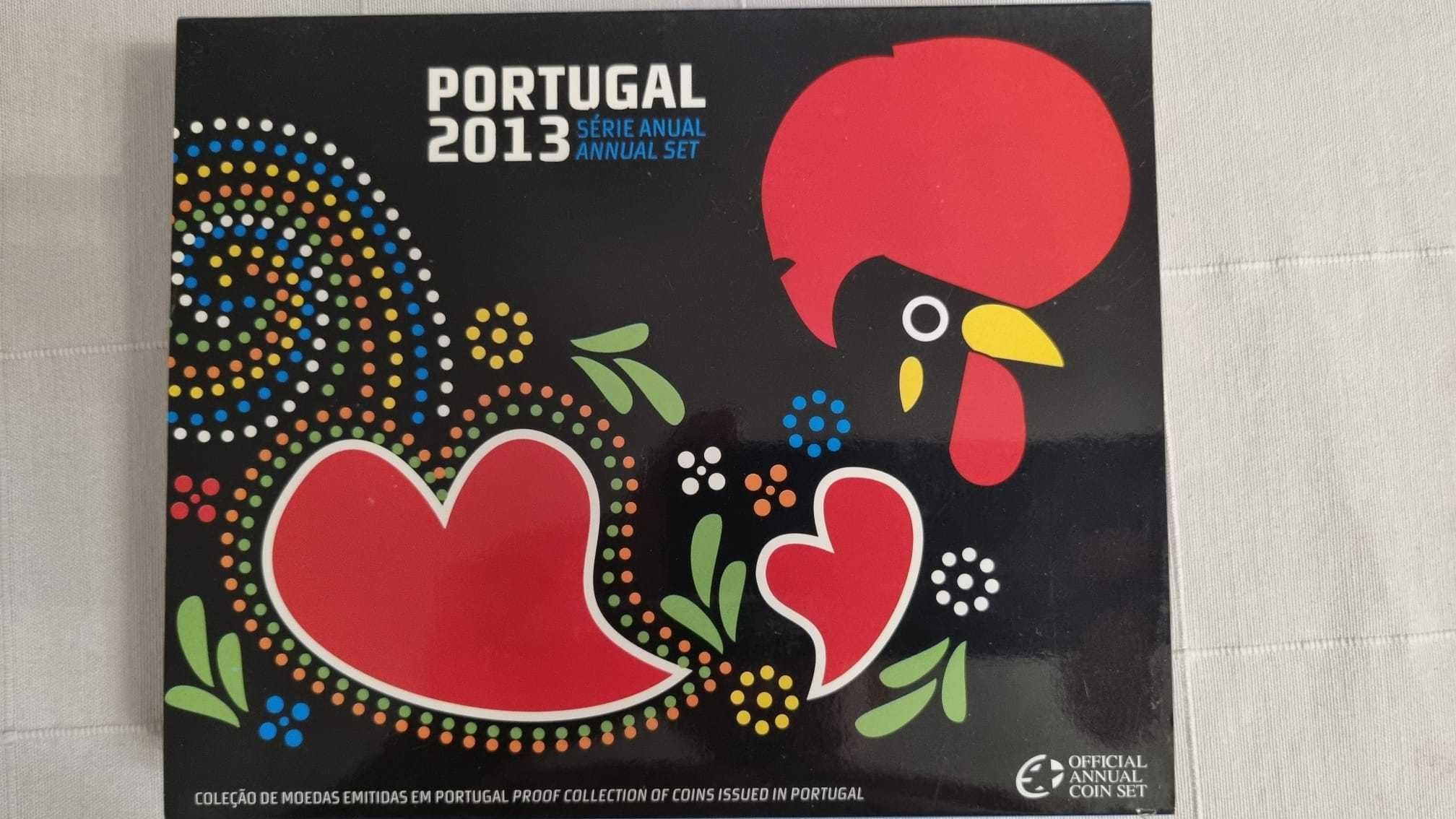 Série Anual/ Annual Set 2013 Moedas PROOF Portugal