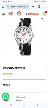 Relogio.   Festina