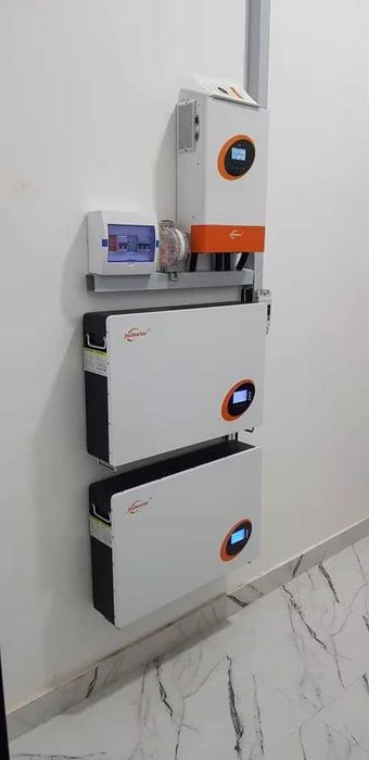 В Наявності Продам ДБЖ Інвертор гибрид 5.5кВт.+батарея 10кВт.Jsdsolar