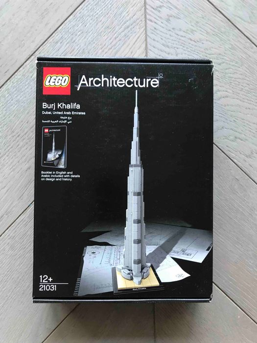 klocki Lego wieża Burj Khalifa dla 12+