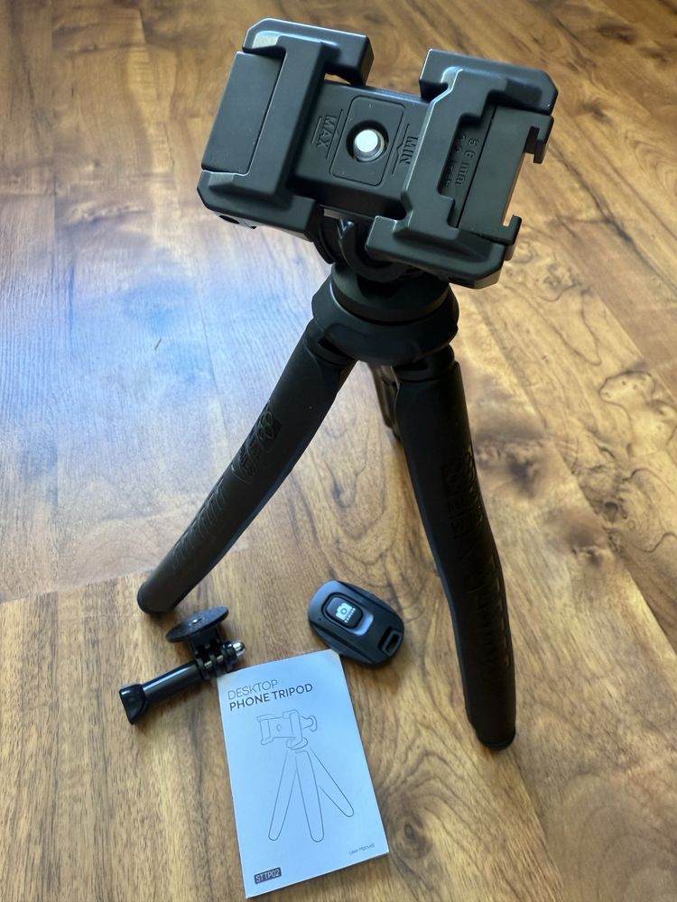 Statyw do telefonu Lamicall STTP02, elastyczny tripod 360, bluetooth