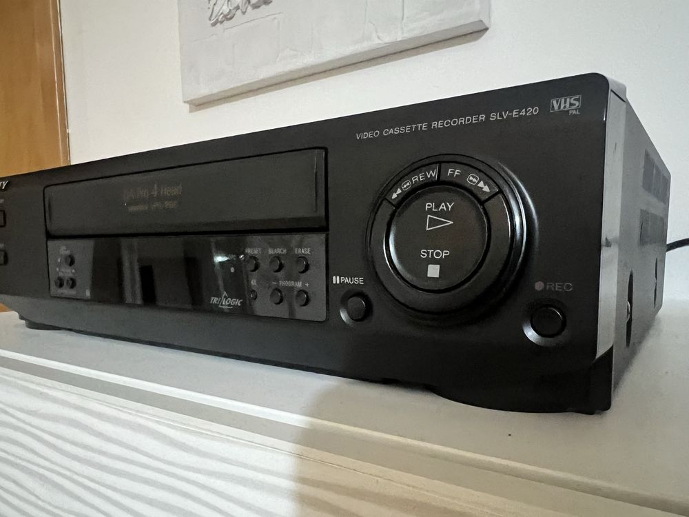 Leitor VHS Sony DA Pro 4 Head