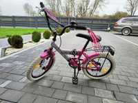 Rower rowerek dla dziecka dziewczynki BMX 16cali
