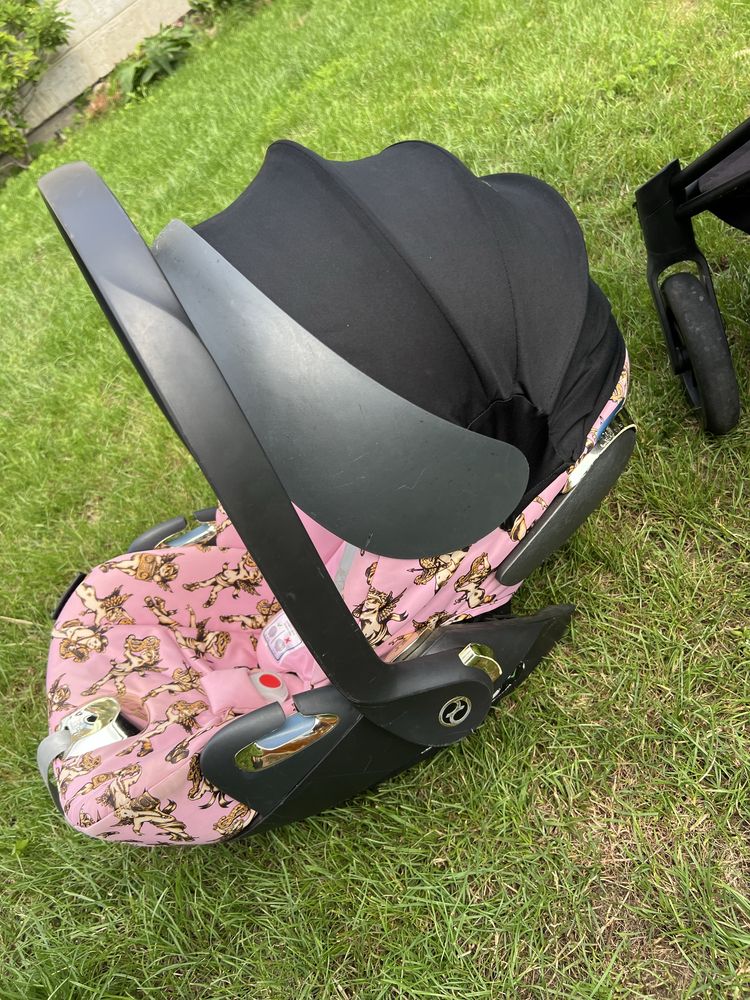 Wozek z fotelikiem cybex priam jeremy scott skrzydla