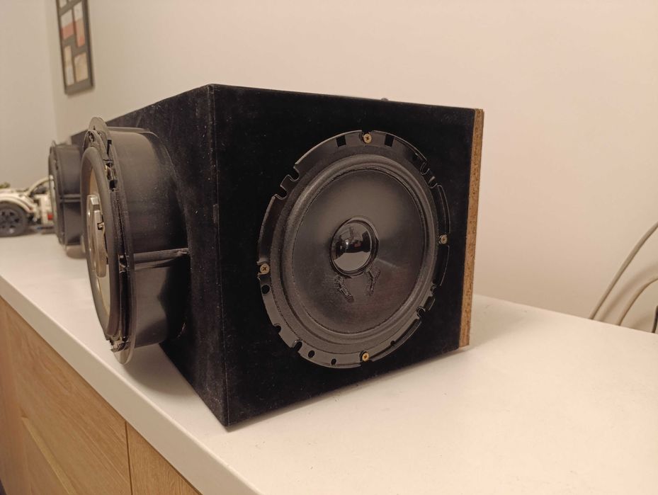 Skrzynia DIY, 4x50W radio BT+USB+jack+antena FM