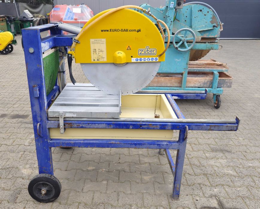 Piła przecinarka stolikowa Zuber 650 silki cegieł bloczków pustaków 41