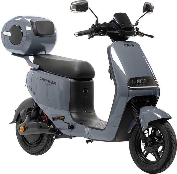 НОВИНКА 2025! Электроскутер Crosser CR-9 1000W 72V/24Ah - Сірий