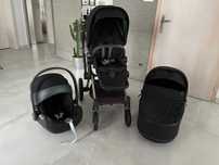 Wózek Cybex Priam 3w1 Rose Gold zestaw PO JEDNYM DZIECKU