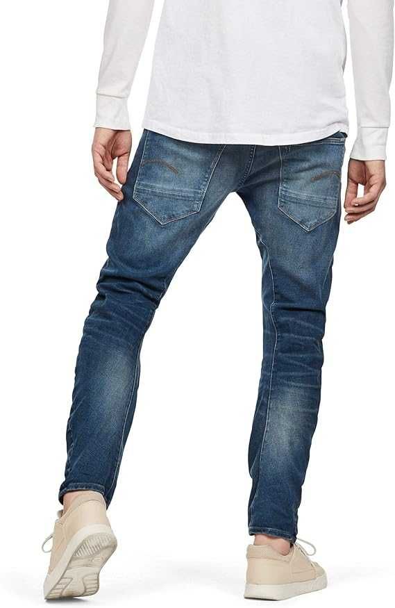 Męskie Jeansy G-STAR RAW ARC 3D SLIM Worker Blue Faded 27W 32L