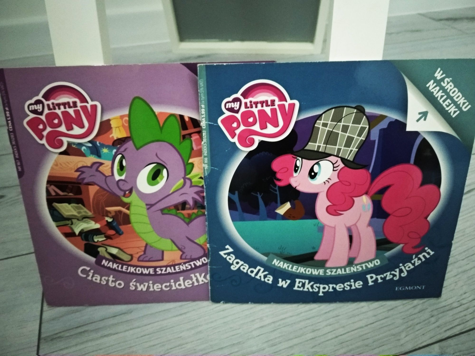 Książeczki z serii My little pony Egmont