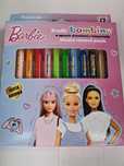 Obniżka!! Kredki Bambino grube Barbie Nowe 12 złota kredka temperówka