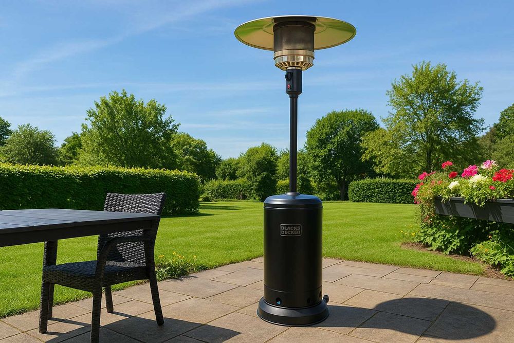 Aquecedor a Gás Exterior Black+Decker 13 kW — Novo com Garantia