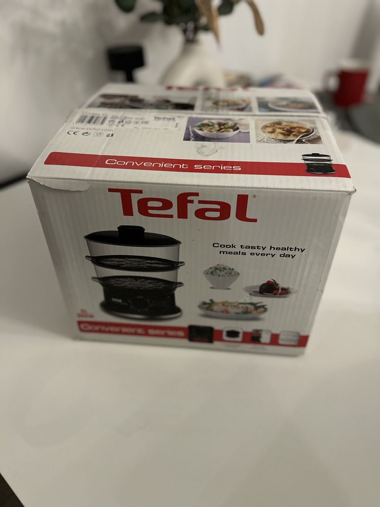 Parowar Tefal VC1401 – 6L, 900W, stan bardzo dobry