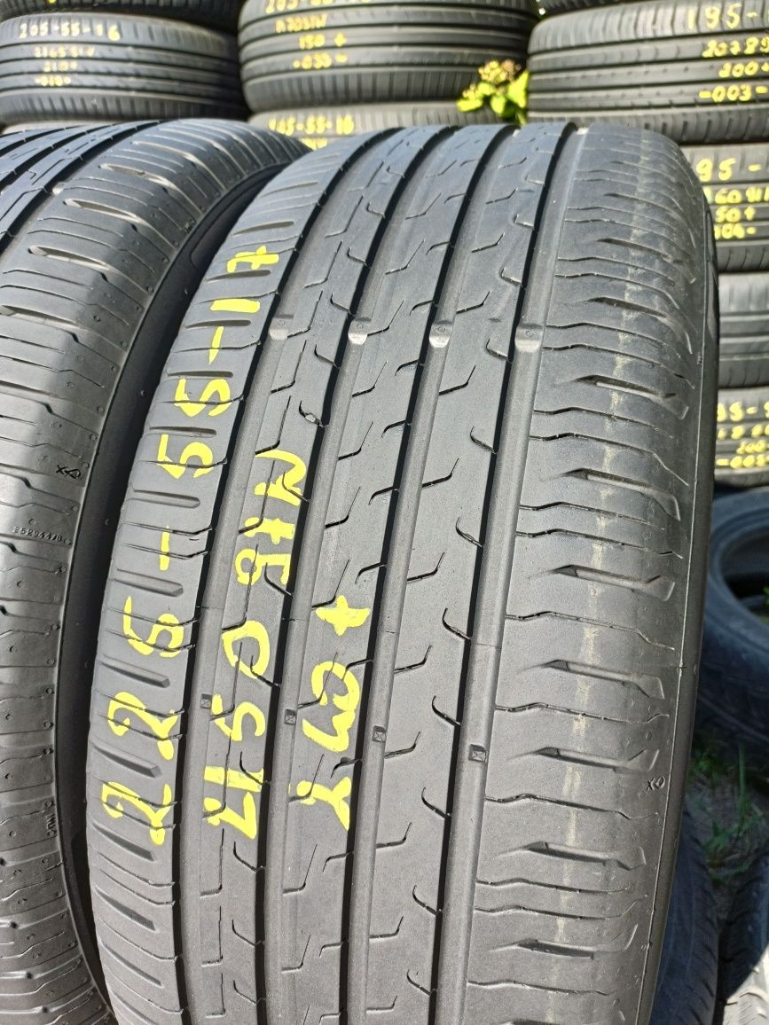 225/55r17 Continental EcoContact 6 z 2020r 5mm