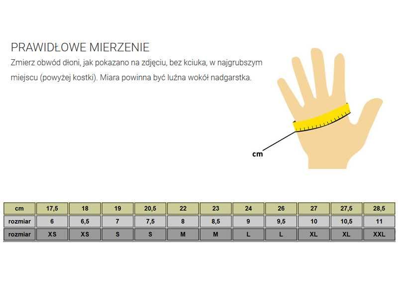 Kinetixx X-TYR zimowe rękawice taktyczne czarne - nowe