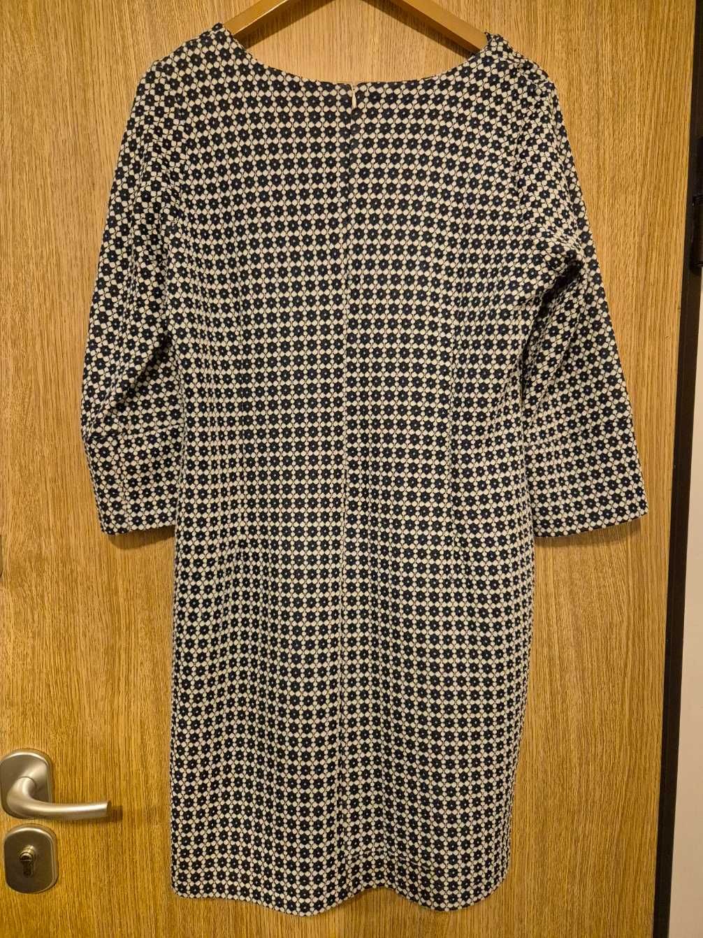 Vestido de senhora azul e branco Lopez Junior S.L