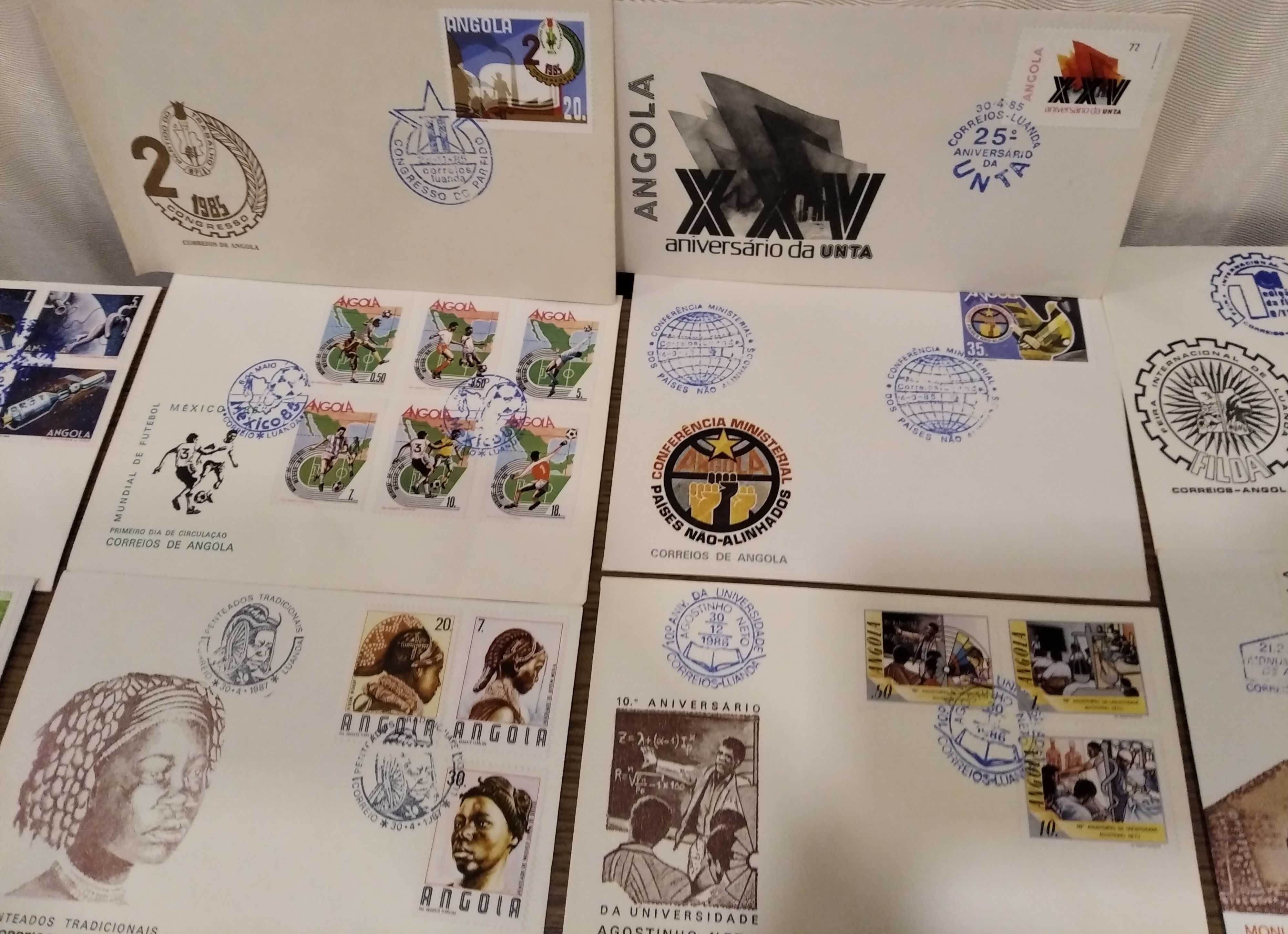 Иностранные старинные конверты с марками.