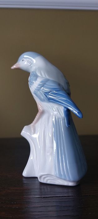 Figurka, ptaszek, ceramika