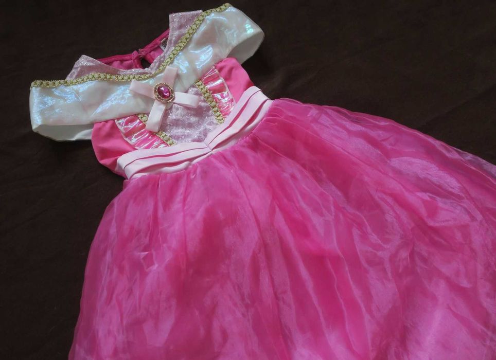 Sukienka karnawałowa księżniczka Aurora r 122-128 strój Aurora
