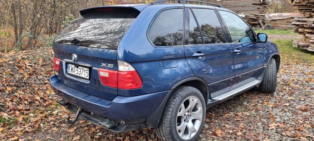 BMW X5 4.4 V8 z LPG zadbany zamiana ram jeep quad
