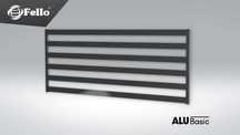 Ogrodzenie płot przęsło aluminium RAL na wymiar panel segment