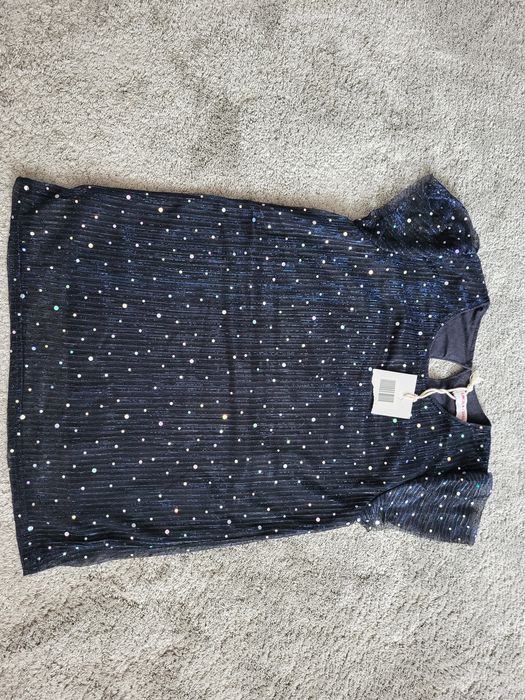 140 bluzka dziewczęca 5.10.15 elegancka NOWA