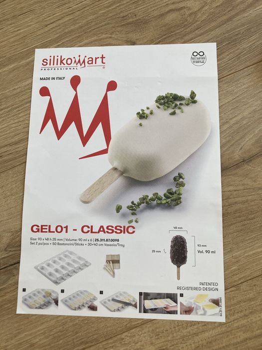 Forma cake sickles Silikomart Italy