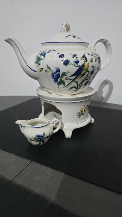 Porcelana Phoenix Blau imbryk z podgrzewaczem Villeroy and Boch