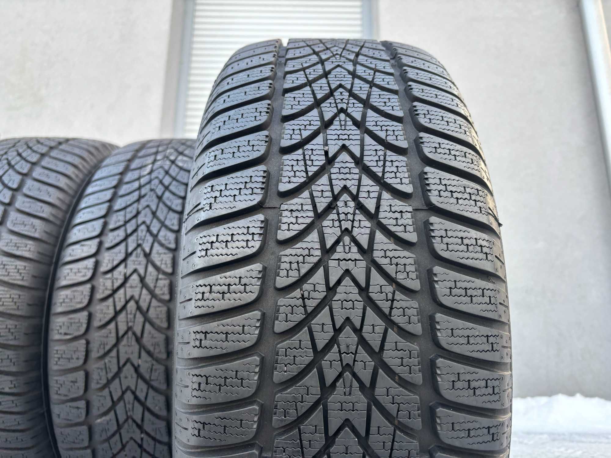 4szt zimowe 225/50R17 Dunlop 8mm świetny stan! Z4014 gwarancja