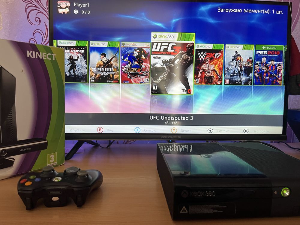 Продам Xbox 360 45 ігор