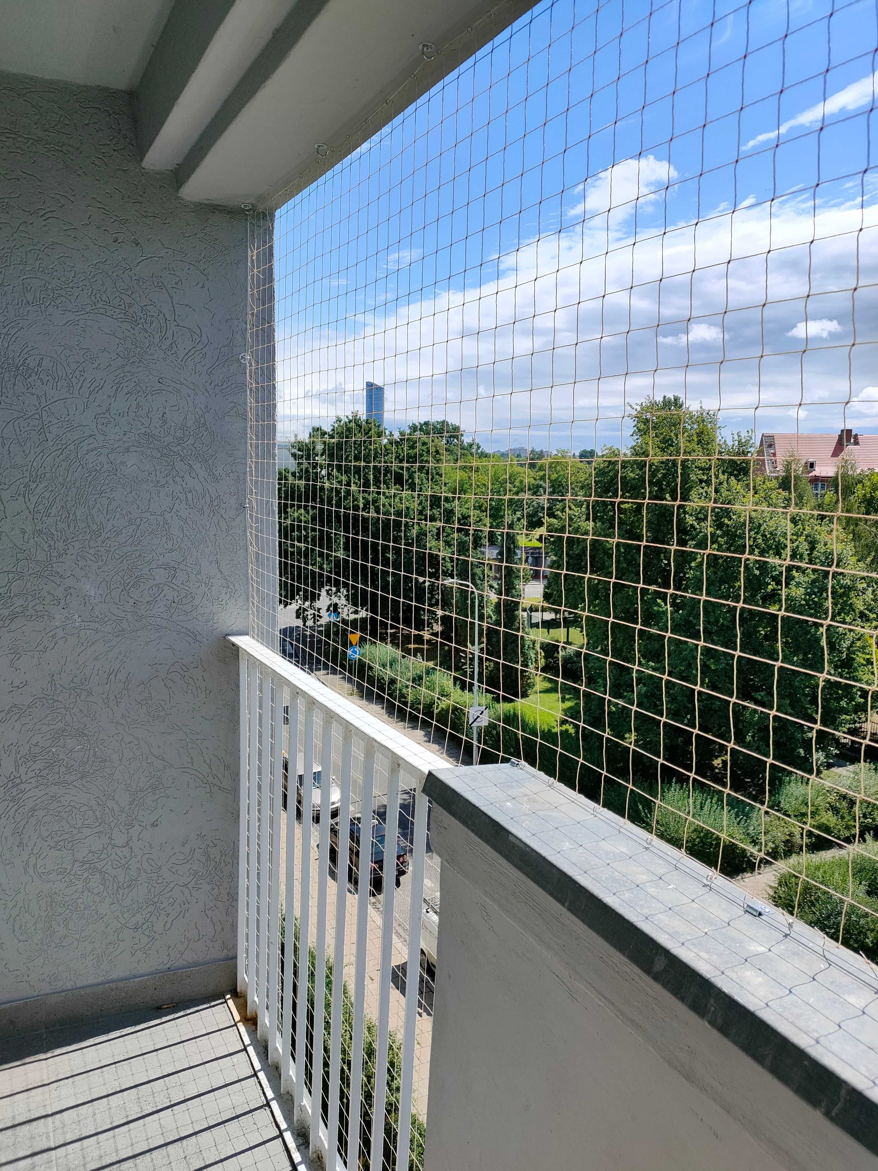 Siatka dla kota, siatka na balkon, taras, ogród, przed gołębiami