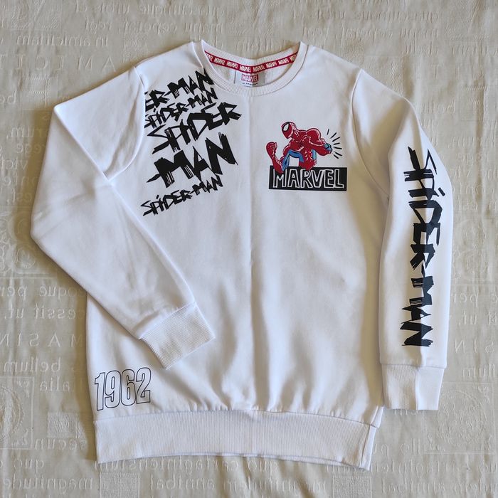 Свитшот Marvel 12-13 лет теплый реглан толстовка р. 152-158
