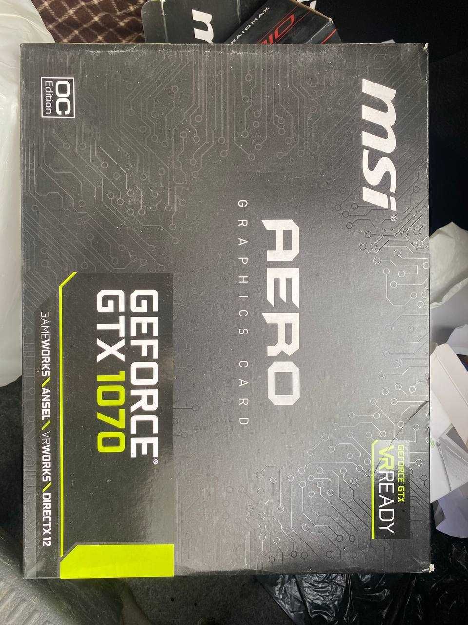 видеокарта msi geforce gtx 1070 8gb