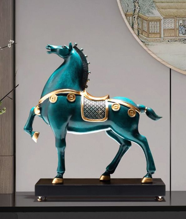 Estatueta lindissima de cavalo. Novo. Tamanho 25*30